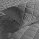 Чохол на подушку стьобаний на блискавці 70х70 Cosas Graphite (4822052264430) - зображення 6