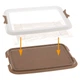 Лоток для собак Ferplast Hygienic Pad Tray S 49х36х3 см для пелюшок (85346311) - зображення 2