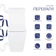 Унитаз-компакт Qtap Crow безободковый с сиденьем Soft-close QT05222170W - изображение 4