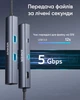 Хаб Anker 543 USB-C Hub (6-in-1) універсальний USB-хаб на 6 портів з Ethernet та 4K HDMI, Grey - зображення 4