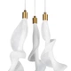 Подвесная LED люстра 33W Levistella с металлическим креплением 4000К бронза IP20 7813041-3 BK - изображение 2