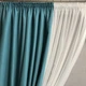 Красивые шифоновые гардины для кухни, спальни оптом ALBO 400x170 cm Бирюза (KU-PK-100) - изображение 2