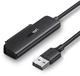 Кабель для під'єднання 2,5-дюймового SSD і HDD диска SATA-USB 3.0 UGREEN CM321 (5 Гбіт/с, 0.5 м). Black - зображення 2