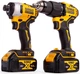 Набор из двух аккумуляторных бесщеточных шуруповертов DeWALT DCK2062M2T - изображение 2