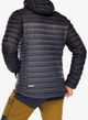 Пуховик мужской Rab Microlight Alpine Jacket, Black/Graphene, L (RB QDB-12-BGP-LRG) - изображение 2