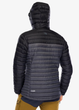 Пуховик мужской Rab Microlight Alpine Jacket, Black/Graphene, L (RB QDB-12-BGP-LRG) - изображение 4