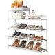 Полиця для взуття на 5 секцій Storage Shoe Rack біла - зображення 5