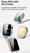 Защитное стекло для Apple Watch Series 10 46mm Baseus NanoCrystal Full-Coverage с трафаретом - изображение 6