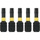 Набор бит DeWALT IMPACT TORSION, ударные, Torx, Т30, L= 25 мм, 5 шт (DT7384T) - изображение 2