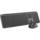 Комплект бездротовий (клавіатура, миша) Logitech Signature Slim Combo MK950 for Business Graphite (920-012508) - зображення 6
