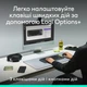 Комплект Logitech POP Icon Combo Bluetooth UA Graphite (920-013156) - изображение 2