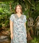 Женская ночная рубашка Bloom big size 2XL серо-зеленая PM800110 - изображение 4