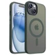Чехол ударостойкий матовый WAVE Premium Matte Insane Case with MagSafe для Apple Iphone 15 Green - изображение 1