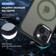 Чехол ударостойкий матовый WAVE Premium Matte Insane Case with MagSafe для Apple Iphone 14 Pro Green - изображение 2