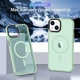Чохол ударостійкий матовий WAVE Premium Matte Insane Case with MagSafe для Apple Iphone 14 Pro Mint - зображення 5