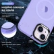 Чехол ударостойкий матовый WAVE Premium Matte Insane Case with MagSafe для Apple Iphone 14 Pro Light Purple - изображение 2