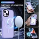 Чехол ударостойкий матовый WAVE Premium Matte Insane Case with MagSafe для Apple Iphone 14 Pro Light Purple - изображение 3