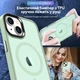 Чохол ударостійкий матовий WAVE Premium Matte Insane Case with MagSafe для Apple Iphone 13 14 Green - зображення 12