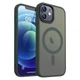 Чохол ударостійкий матовий WAVE Premium Matte Insane Case with MagSafe для Apple Iphone 11 Green - зображення 1
