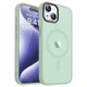 Чехол ударостойкий матовый WAVE Premium Matte Insane Case with MagSafe для Apple Iphone 14 Plus Mint + Подарок защитное стекло Pixel для Apple iPhone - изображение 3