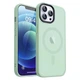 Чехол ударостойкий матовый VVave Premium Matte Insane Case with MagSafe для Apple Iphone 12 Pro Max Mint - изображение 1