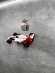 Настінне 3D Кріплення для Фірмового конструктора Icons McLaren MP4/4 Ayrton Senna Айртон Сенна (10330) з додатковим кріпленням для міні-фігурки та Таблички - Чорне - зображення 6