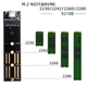 Зовнішній кейс для M.2 SSD NGFF+NVME з подвійним протоколом Addap EHDC03 | зовнішня кишеня для дисків SATA 3 2280/2230/2242/2260,USB-A - Type-C, 10 Гбіт/с, black - зображення 8