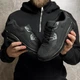 Чоловічі кросівки YZY Air Max 45 чорні демісезонні (5651) - изображение 7