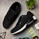 Чоловічі кросівки YZY Air Max 45 чорні демісезонні (5650) - изображение 6