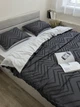 Комплект постельного белья Ecotton Полуторный 150х215 см Grey Полисатин (24559_000) - изображение 4