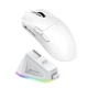Беспроводная Игровая Мышь ATTACK SHARK X11 White 2.4G/Bluetooth/USB type-c с зарядной догстанцией Сенсор PAW3311 22000 DP - изображение 6