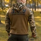 Кофта флісова худі з капюшоном ЗСУ Хрест Койот-MM14 50 - зображення 2
