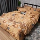 Пододеяльник Moon&Star Мікросатин Premium Amber Leaf Евро 200 x 220 см (MS-870000818) - изображение 4