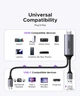 Кабель HDMI 4K to USB-C UGREEN CM773 для PS4/5 Switch Xbox PC с нейлоновой оплеткой и питанием от USB-А HDR HDCP2.2 Dolby 2 м Black (35984A) - изображение 6