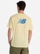 T-shirt męski długi New Balance Sport Essentials Logo MT41580 2XL Żółty (197967283093) - obraz 2