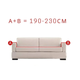 Захисний чохол на тримісний диван Diana Textile Plush Velvet, 190x230 см, Коричневий - зображення 6