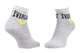 Шкарпетки EVERLAST QUARTER SOCKS 3 PAIR сірий Уні 35-40 - зображення 1