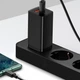 Зарядний пристрій Baseus GaN2 Lite Quick Charger 1xType-C 1xUSB 65W EU Black (CCGAN2L-B01) - зображення 5