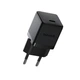 Мережевий адаптер Baseus 30W (P10111605113-00) — швидка зарядка через порт Type-C, PD / QC підтримка, чорний корпус - зображення 4