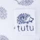 Детская демисезонная трикотажная шапка для мальчика tutu 05428 42-46 Белая - изображение 2