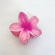 Крабик-зажим Hawaiian flower ANbeauty заколка для волос 8 см Pink (AN0103471) - изображение 1
