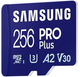Карта памяти Samsung PRO Plus microSDXC 256GB UHS-I U3 V30 A2 + SD адаптер (MB-MD256SA/EU) - изображение 3