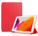 Чехол-книжка Эко-кожа Слот Стилус для iPad 10.9 2022 Red функция пробуждения и сна (02) Красный - изображение 2