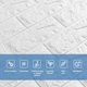 3D панель самоклеюча Sticker Wall SW-00000047 700х770х7 мм цегла біла - изображение 4