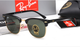 Солнцезащитные очки в стиле RB 3016 clubmaster black LUX - изображение 2