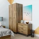 Шкаф LofTerno Head Asсet 900x2000x590 Дуб Барокко янтарный (AS16080000030) - изображение 2