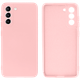 Чехол Silicone case для Samsung S21 FE (01) Pink Sand розовый - изображение 1