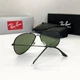 Чоловічі сонцезахисні окуляри Rb aviator polaroid (2912) - зображення 4