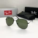 Чоловічі сонцезахисні окуляри Rb aviator polaroid (2912) - зображення 6
