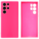 Чехол противоударный Silicone case защита камеры Kassel для Samsung S24 Ultra (21) ярко розовый Shiny Pink - изображение 1